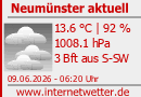 Wetter in Neum&uuml;nster